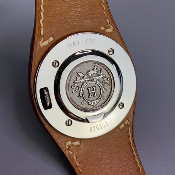 Authentic HERMES HA1.710 Harnais Ladies Watch - Picture 6 of 8